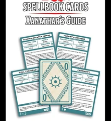 Dnd Spell Deck: Xanathars