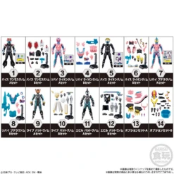 Bandai Candy SO-DO Kamen Rider Revice By 3 14Pack Box
