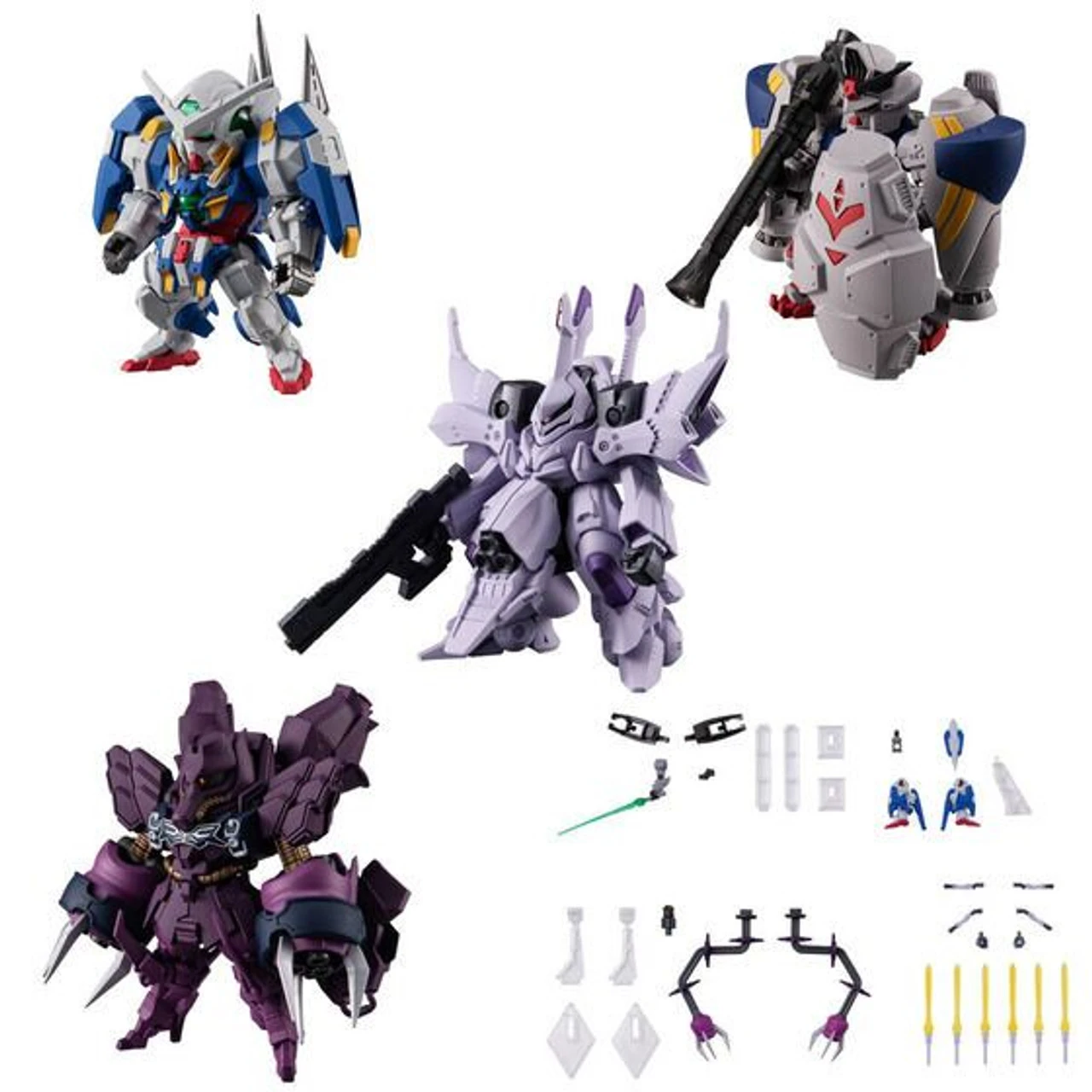 Bandai Candy FW Gundam Converge #Plus04 5pcs Complete Box 1 Bandai Candy FW Gundam Converge #Plus04 5pcs Complete Box