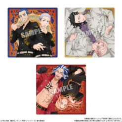 Bandai Candy Tokyo Revengers Square Sticker Collection 18Pcs Box -Calbee shop 4549660836506 0a3590ca6d5771fa6db173bc92bf653a 15591.1675234581