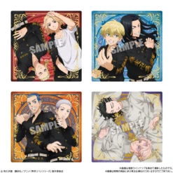 Bandai Candy Tokyo Revengers Square Sticker Collection 18Pcs Box -Calbee shop 4549660836506 ed54c7315855d38874fe40074c475d65 94287.1675234582