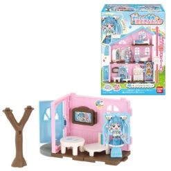 Bandai Candy Soaring Sky! Pretty Cure Cute House With Blue Sky Ceiling Collection 10Pcs Box