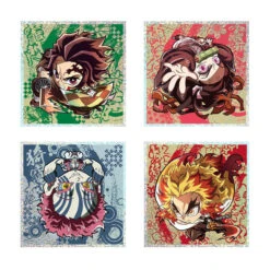 Bandai Candy Niformation Demon Slayer: Kimetsu No Yaiba Deforme Sticker Wafer Vol.9 20Pcs Box
