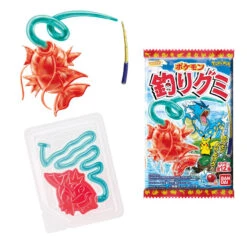 Bandai Candy Pokemon Fishing Gummy 10Pcs Box