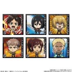 Bandai Candy Niformation Attack On Titan Deformed Metallic Sticker Collection 20pcs Box 7 Bandai Candy Niformation Attack On Titan Deformed Metallic Sticker Collection 20pcs Box -Calbee shop 4549660957881 d9f378261d2d7997b4ca97bab48867ac 46662.1687313902