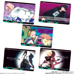 Bandai Candy Lycoris Recoil Metallic Card Collection 20pcs Box