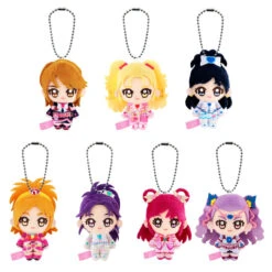 Bandai Candy Pretty Cure Fuwa-Kyun Mascot Plushy Charm Collection 10pcs Complete Box