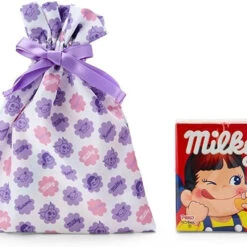 Sanrio & Milky - Candy Drawstring Bag Set (Kuromi)