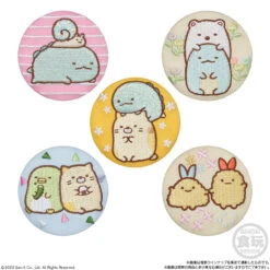 Bandai Candy Sumikko Gurashi Fabric Button Badge Collection W/Cookie 12pcs Box -Calbee shop 4570117910203 32ec455a5cbeac0160f800e69f11d713 42565.1698211135