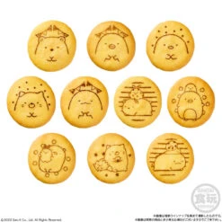 Bandai Candy Sumikko Gurashi Fabric Button Badge Collection W/Cookie 12pcs Box -Calbee shop 4570117910203 36b72b11a9a9b86126de3c6b6858793e 73302.1698211136