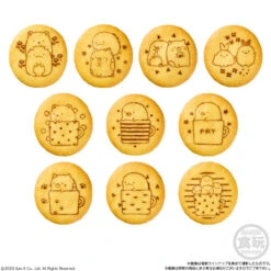 Bandai Candy Sumikko Gurashi Fabric Button Badge Collection W/Cookie 12pcs Box -Calbee shop 4570117910203 9d59b600a36f9a0294969ac1a3bff37b 36972.1698211136