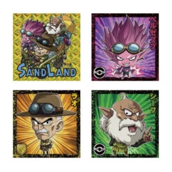 Bandai Candy SAND LAND Metallic Sticker Collection 20pcs Box