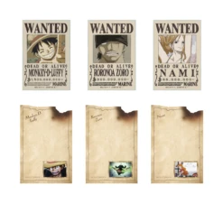 Bandai Candy One Piece Character Magnets Wanted Poster Collection 14pcs Box