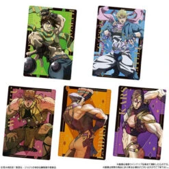 Bandai Candy Jojo's Bizarre Adventure: Phantom Blood & Battle Tendency Metallic Card Collection 20pcs Box -Calbee shop 4570117913044 5403786c7197182b2e263f673cd701f0 20270.1703739109