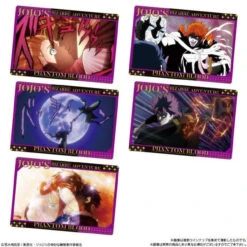Bandai Candy Jojo's Bizarre Adventure: Phantom Blood & Battle Tendency Metallic Card Collection 20pcs Box -Calbee shop 4570117913044 8410d03efbf6f6d04be33843c7fc005a 48334.1703739109