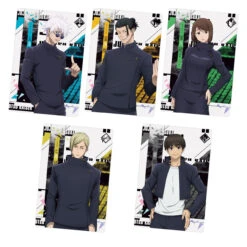Bandai Candy Jujutsu Kaisen Metallic Card Collection 20pcs Box