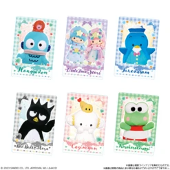 Bandai Candy Sanrio Characters Live Character Ver. Metallic Card Collection 20pcs Box