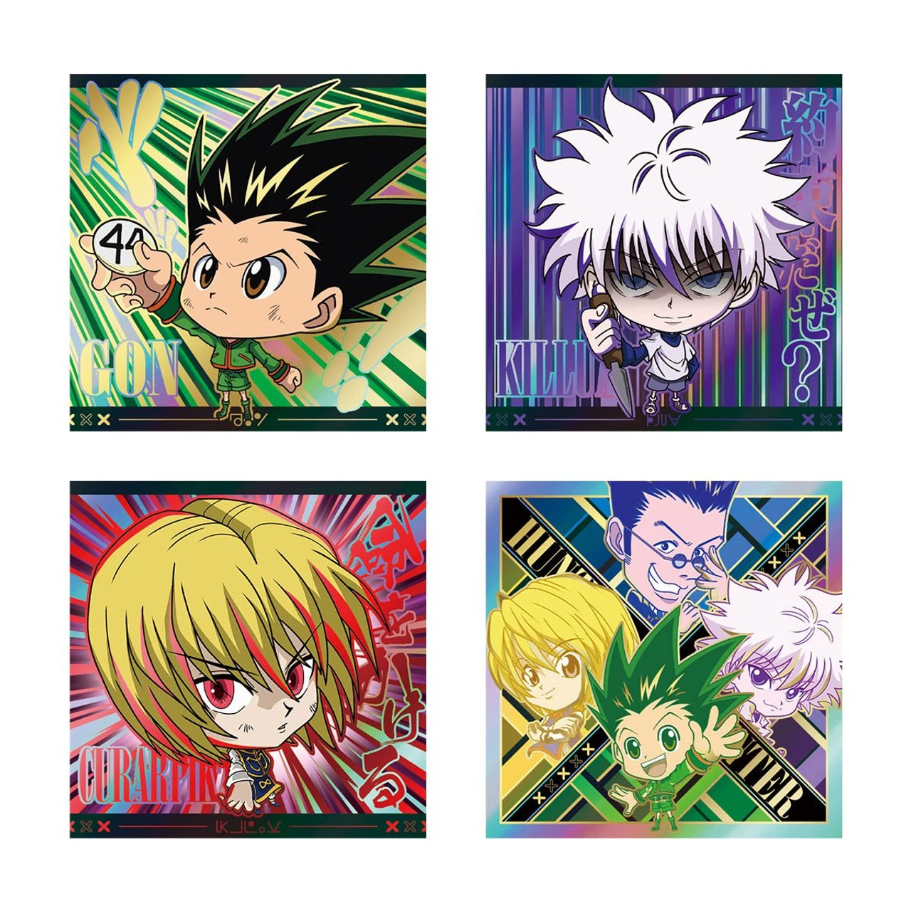Bandai Candy Niformation HUNTER X HUNTER Deformed Sticker Vol.5 20pcs Box 1 Bandai Candy Niformation HUNTER X HUNTER Deformed Sticker Vol.5 20pcs Box