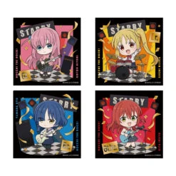 Bandai Candy Bocchi The Rock! Chibi CharAcril Display Collection 10pcs Box