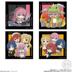 Bandai Candy Bocchi The Rock! Chibi CharAcril Display Collection 10pcs Box -Calbee shop 4570117913228 e1db974dca4b2374f6c4cce72b40da74 27775.1695198958