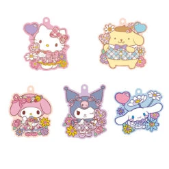 Bandai Candy Sanrio Characters Pukkuri Rubber Mascot Vol.5 12pcs Box