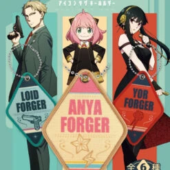 F-toys Spy X Family Icon Tag Key Chain 10pcs Box