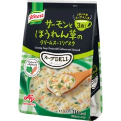 Ajinomoto Knorr Soup Deli Salmon And Spinach Cream Pasta Bag 84.9G