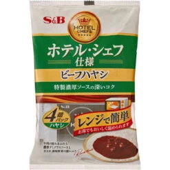 S & B Hotel Chef Beef Hayashi 4 Pack 520G