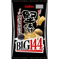 Calbee Hard Potato Big Black Pepper 144G