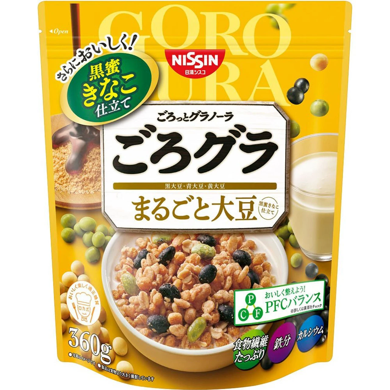 Nissin Cisco Granola Whole Soybean 360G 1 Nissin Cisco Granola Whole Soybean 360G