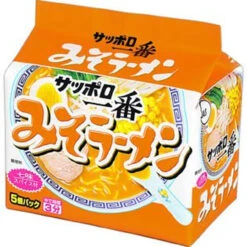 Sapporo Ichiban (Miso) Japanese Ramen 5 Pack