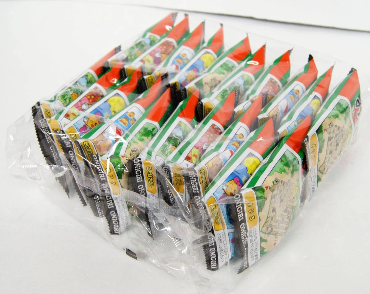 Masuya Onigiri Rice Crackers 1 Pack (20 Pieces) Japanese Dagashi Snack 1 Masuya Onigiri Rice Crackers 1 Pack (20 Pieces) Japanese Dagashi Snack