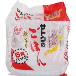 Sato Foods Gin Shari Pre Cooked Rice 200G X 5