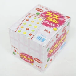 Chirin Fortune Chocolate 1 Box (30 Pieces) Japanese Dagashi Snack