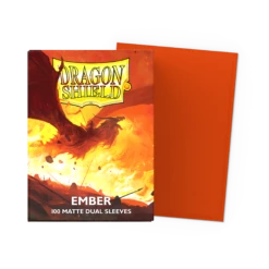 Dragon Shield Sleeves: Dual Matte Ember (Box Of 100)