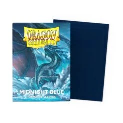 Dragon Shield Sleeves: Matte Midnight Blue (Box Of 100)
