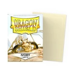 Dragon Shield Sleeves: Matte Ivory (Box Of 100)