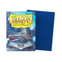 Dragon Shield Sleeves: Matte Blue (Box Of 100)