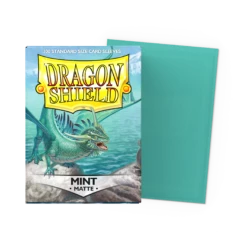 Dragon Shield Sleeves: Matte Mint (Box Of 100)