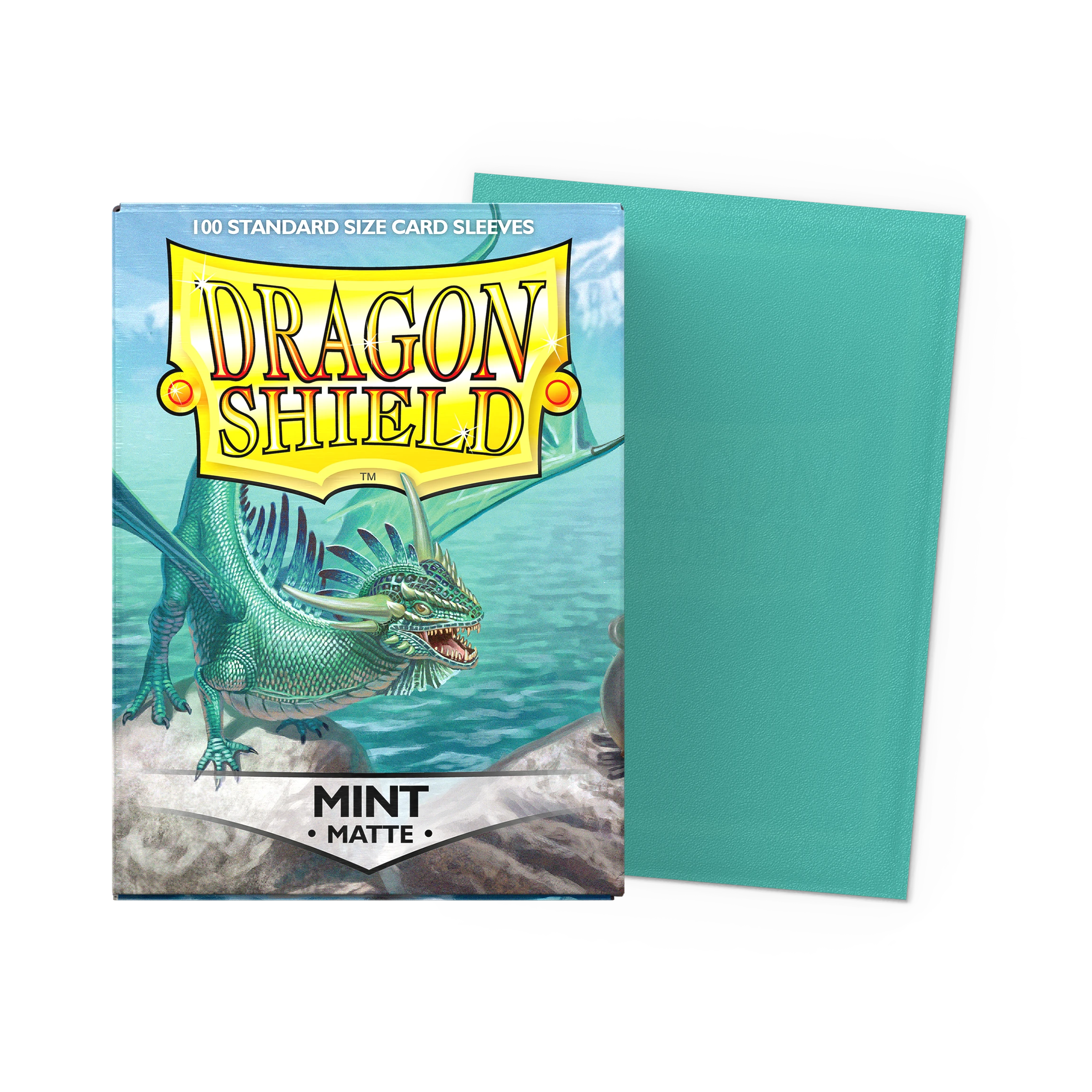 Dragon Shield Sleeves: Matte Mint (Box Of 100) 1 Dragon Shield Sleeves: Matte Mint (Box Of 100)