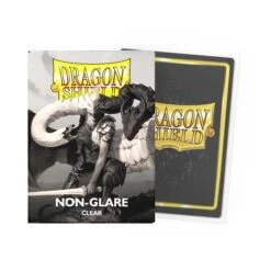 Dragon Shield Sleeves: Non-Glare Clear (Box Of 100)