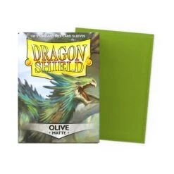 Dragon Shield Sleeves: Matte Olive (Box Of 100)