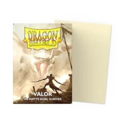 Dragon Shield Sleeves: Dual Matte Valor (Box Of 100)