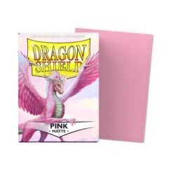 Dragon Shield Sleeves: Matte Pink (Box Of 100)